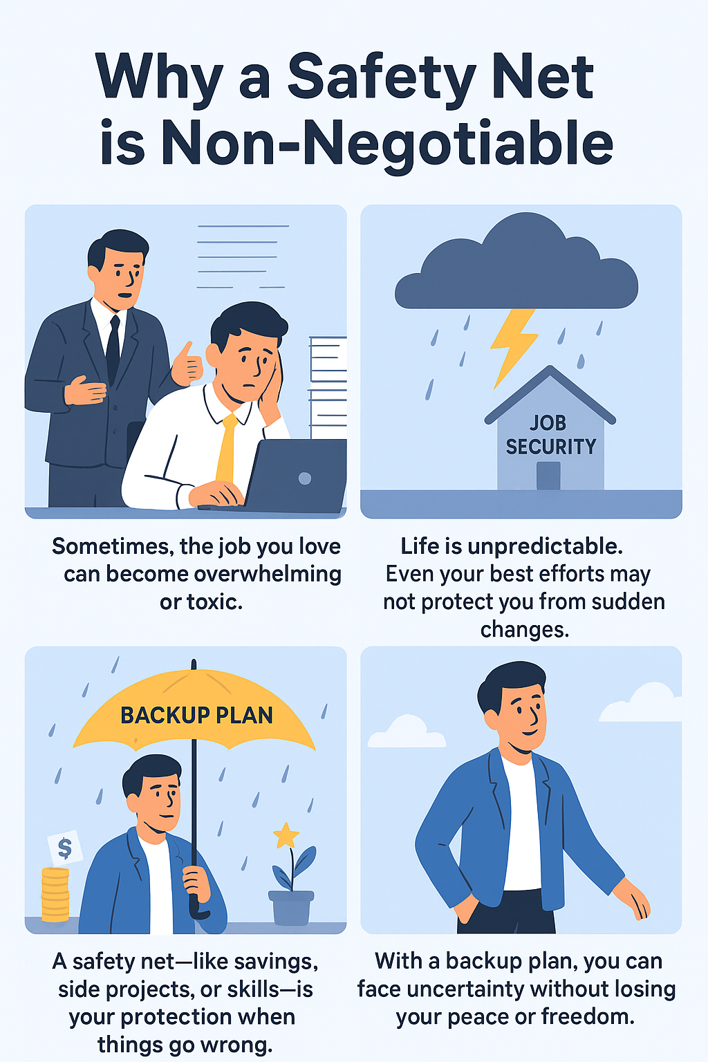 Why a Safety Net is Non-Negotiable