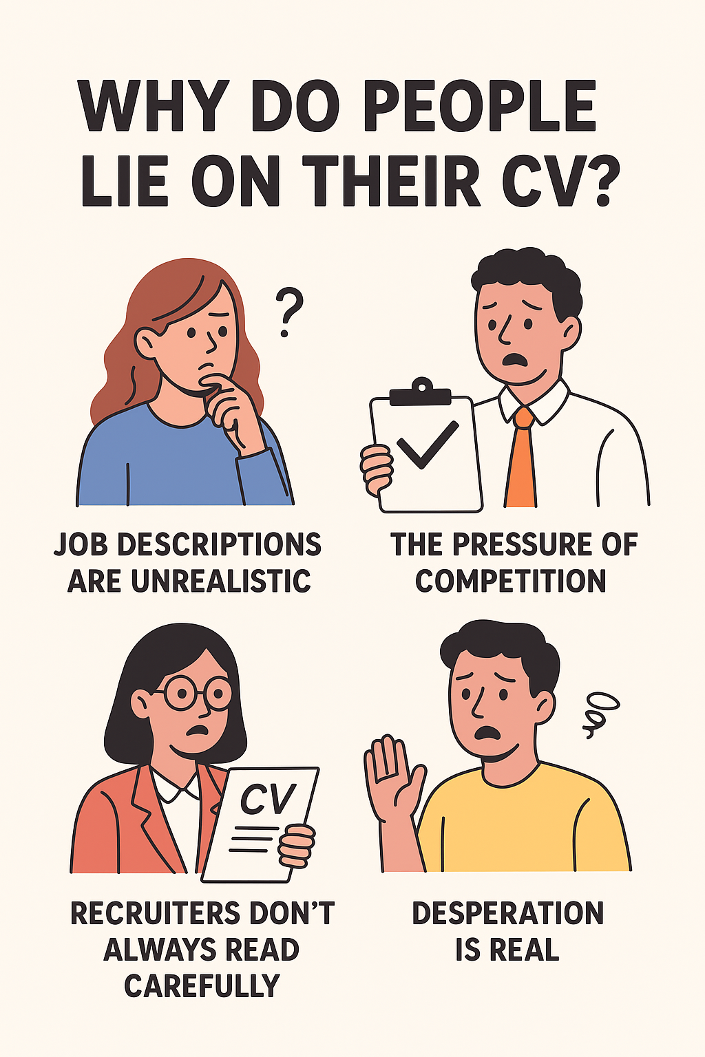 Why Do People Lie on Their CV?