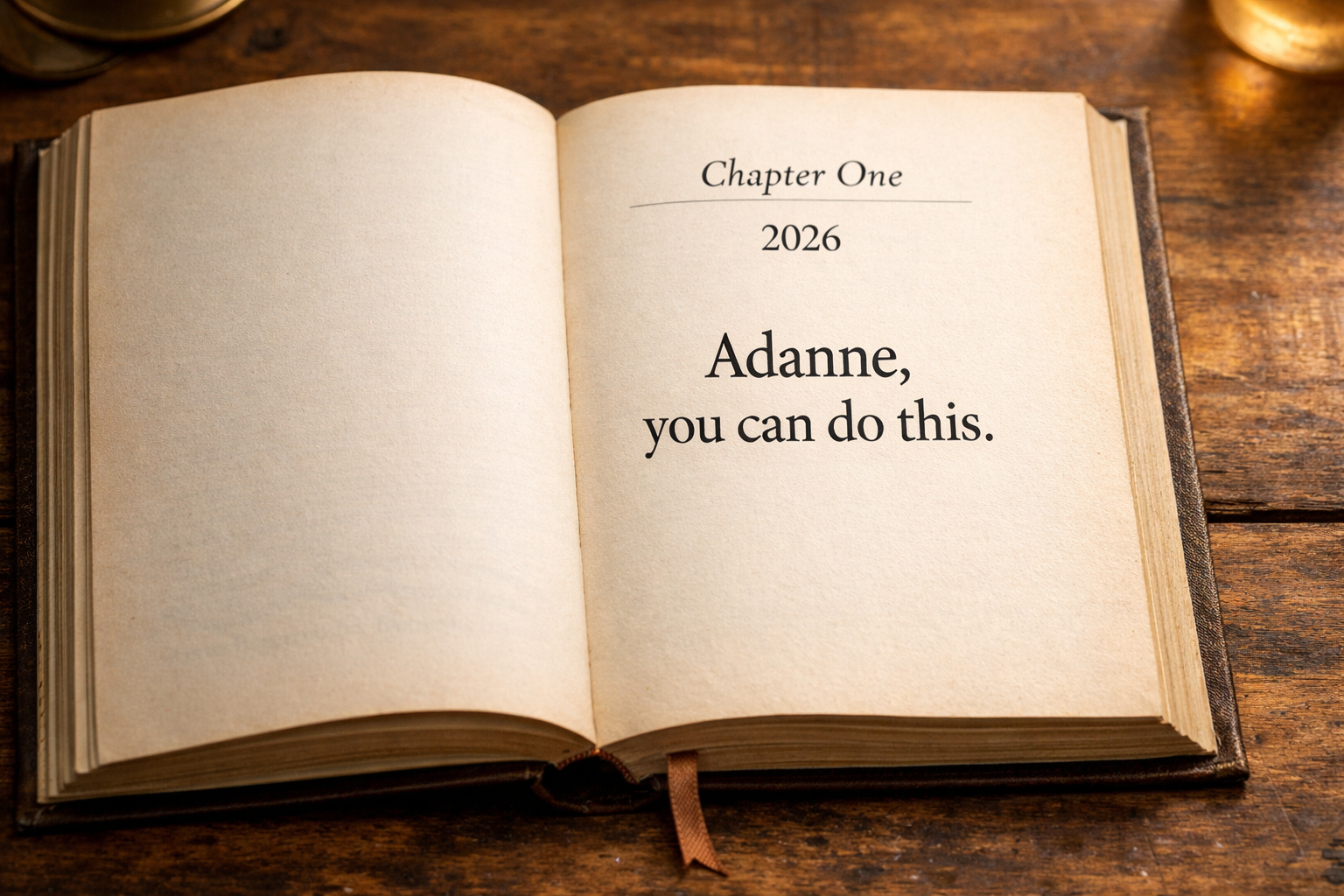 Chapter 1 | Page 1 | 2026: Beginnings Matter